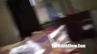 شقراء سميكة غريب ديك العربية والألعاب المثيرة وألعاب مثير
