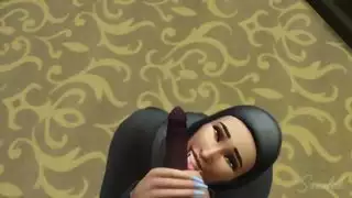 (قصة سيمز) سرقة قصر ملكة عربية