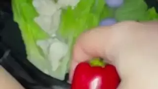 المتطرفة غريب المتشددين الغذاء & مع الفواكه، الشوكولاته،